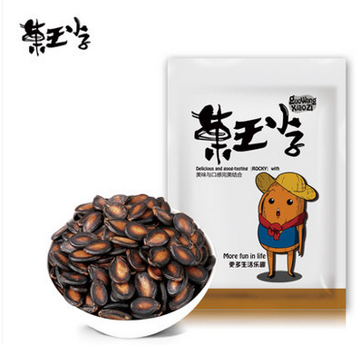 004菓王小子话梅味黑瓜子