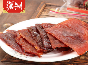 001沧洲食品正宗炭烧果汁猪肉脯