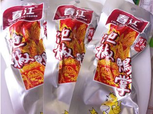 001春江鸭爪香脆泡椒鸭掌